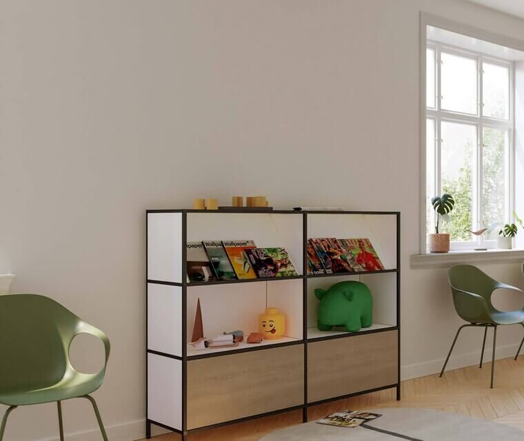 Regal offen, 82 cm